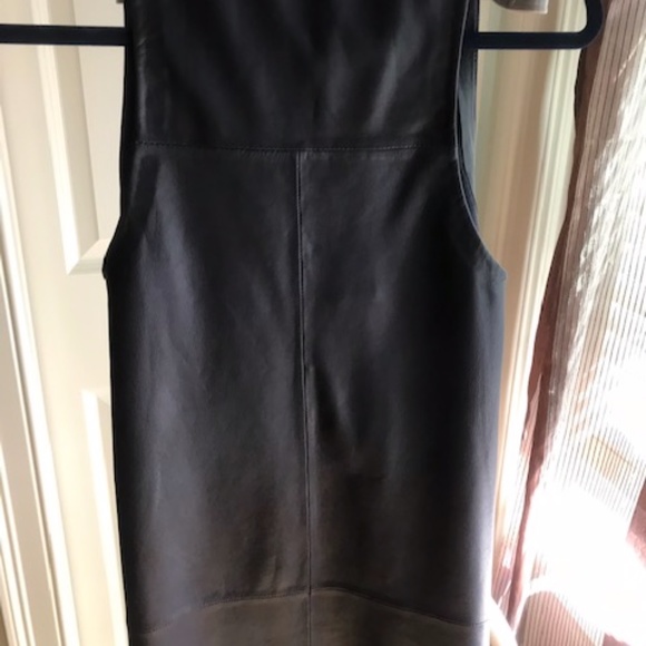 Zadig and Voltaire Leather dress - Picture 4 of 8
